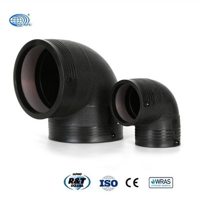 ISO4427 SDR17 Lắp ống nhựa Khuỷu tay điện phân 90 độ HDPE