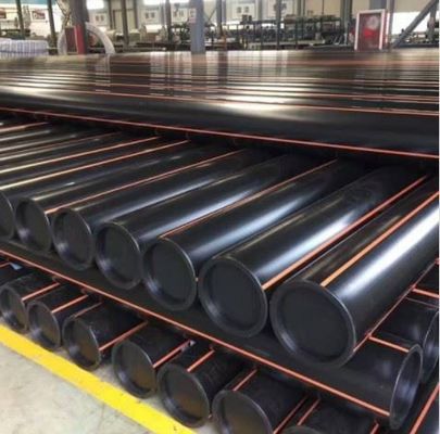 Ống PE khí tự nhiên có đường kính lớn HDPE PE100 SDR11 Chống tia cực tím
